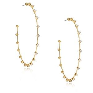 ✨ Brand New ✨ Ettika Golden Diamond Hoops